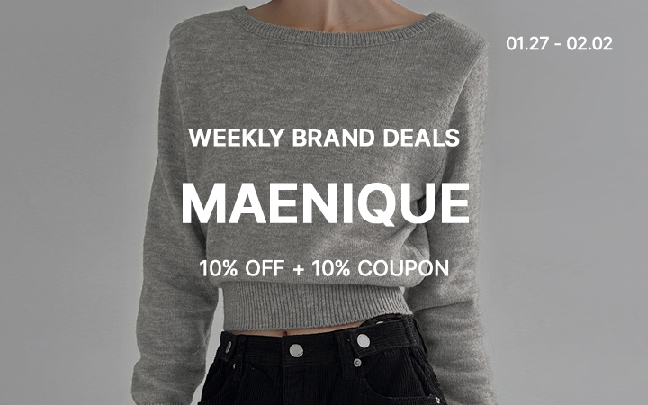 WEEKLY BRAND DEALS - MAENIQUE